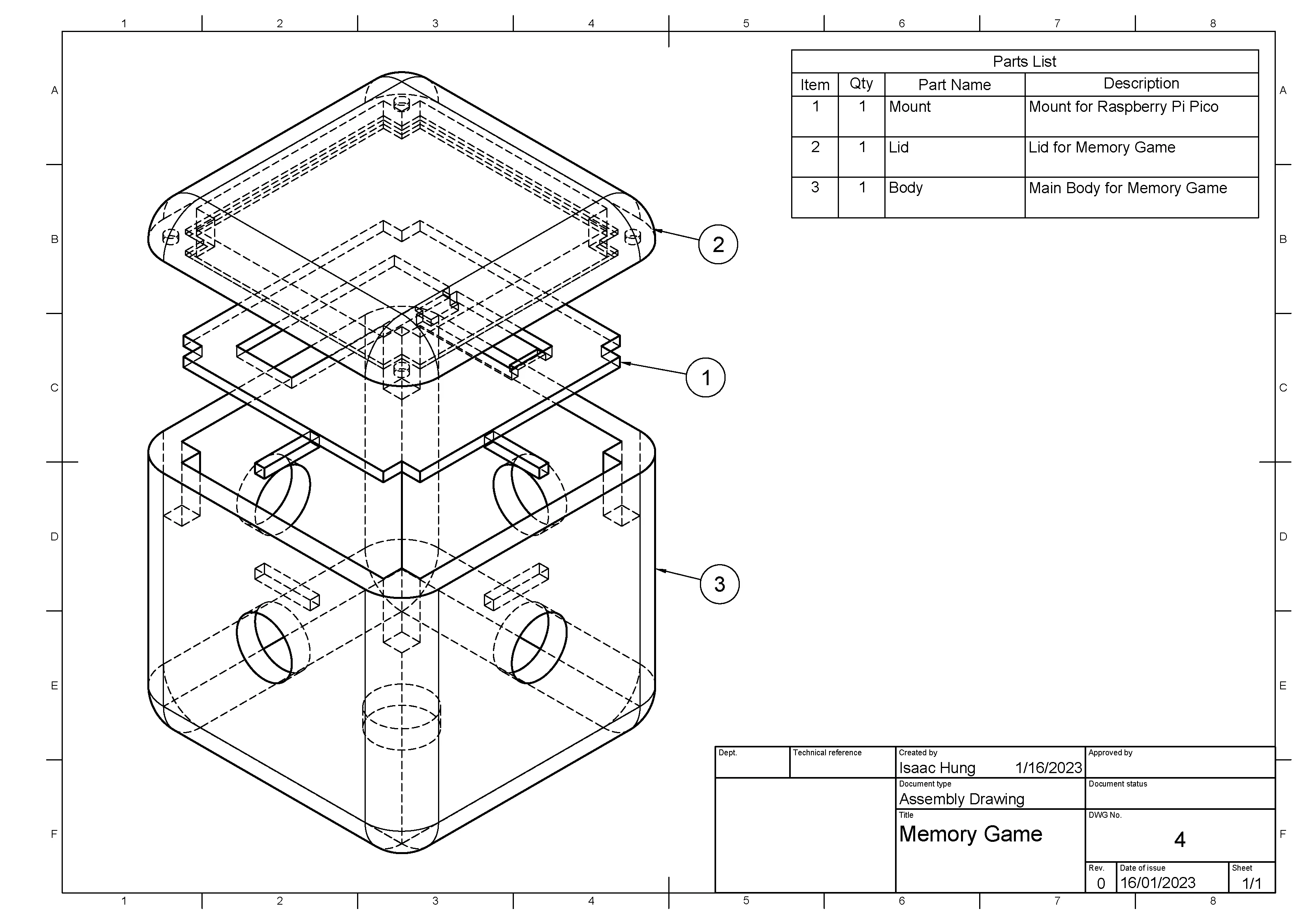 Assembly drawing