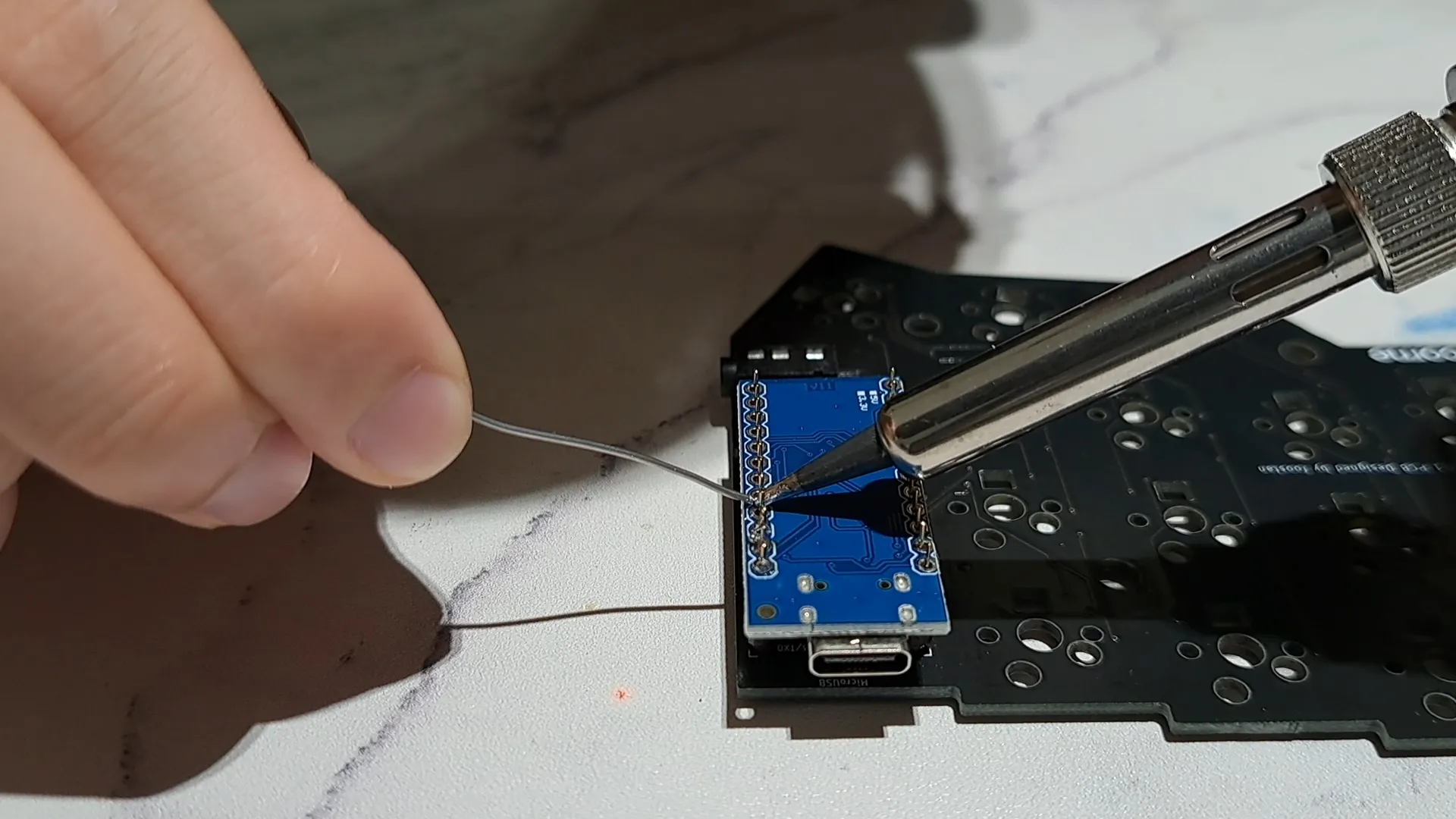 Soldering the Pro Micro